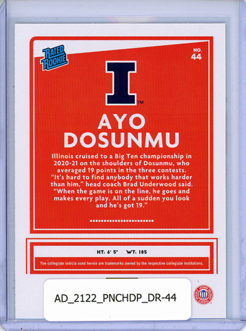 Ayo Dosunmu 2021-22 Chronicles Draft Picks, Donruss #44