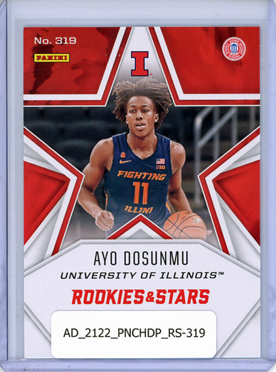 Ayo Dosunmu 2021-22 Chronicles Draft Picks, Rookies & Stars #319