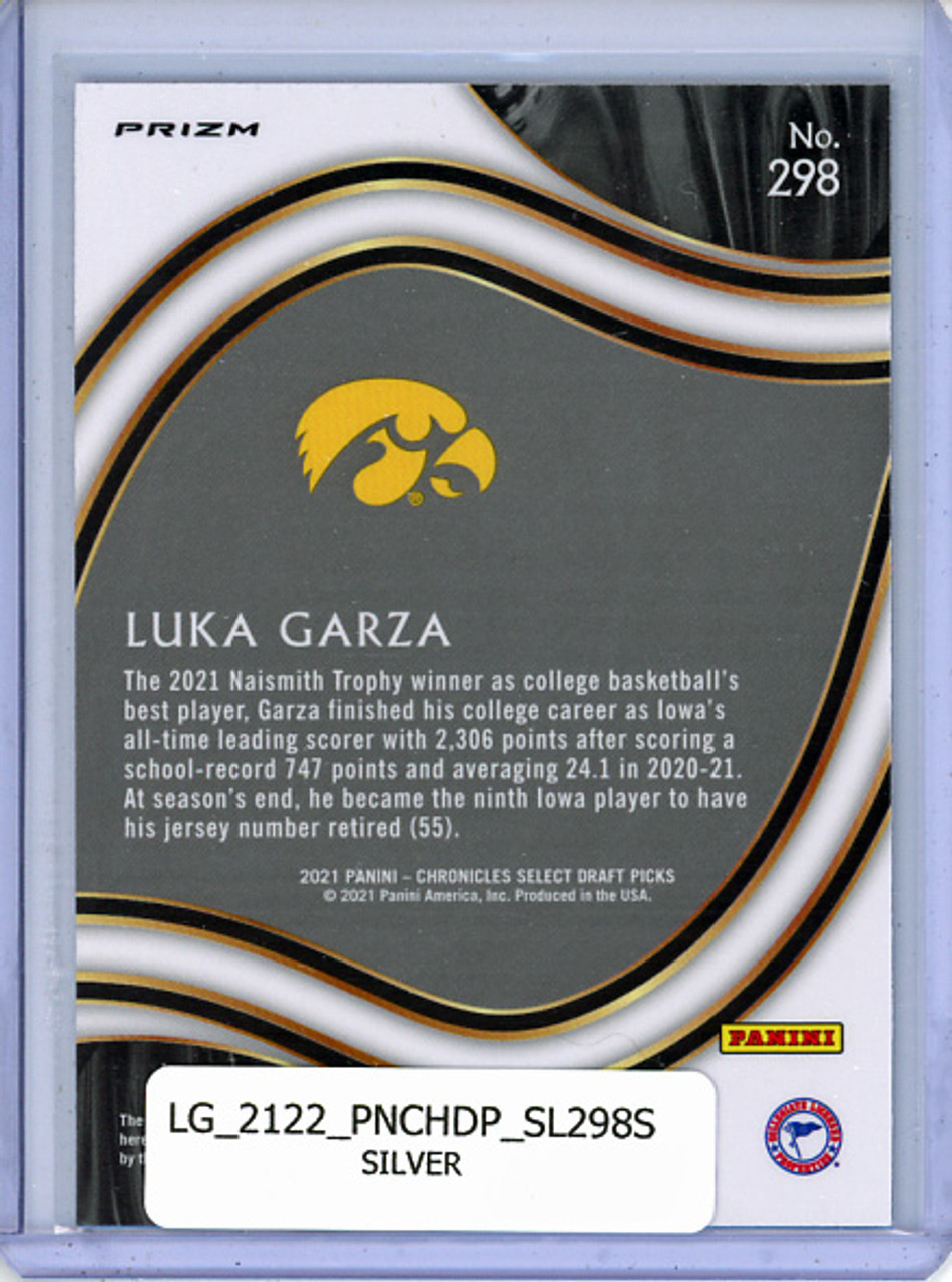 Luka Garza 2021-22 Chronicles Draft Picks, Select #298 Silver