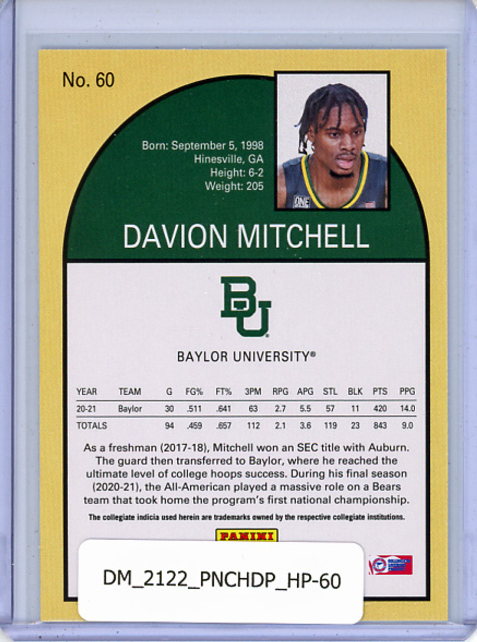 Davion Mitchell 2021-22 Chronicles Draft Picks, Hoops Retro #60