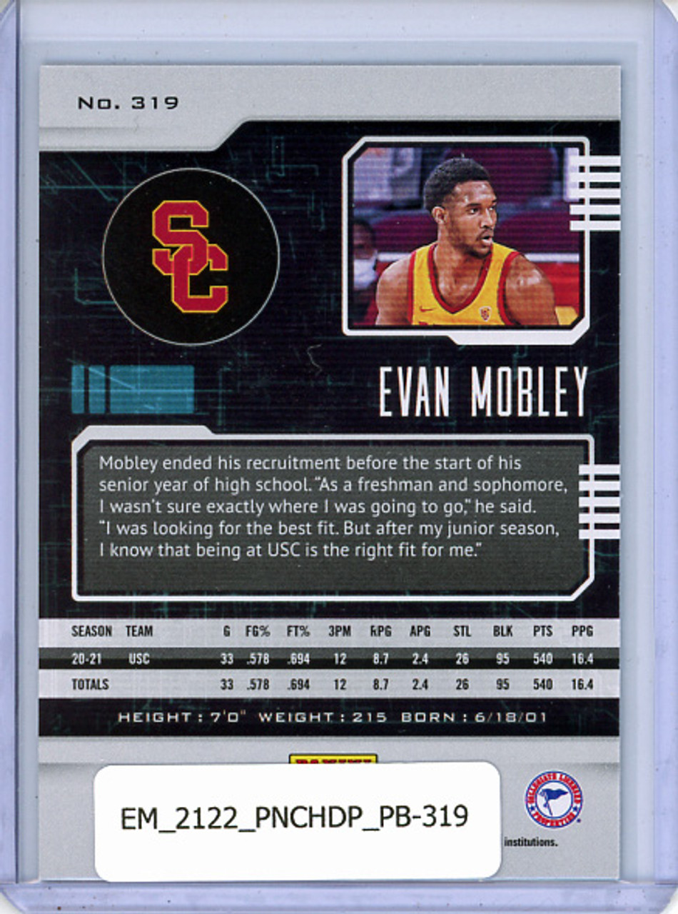 Evan Mobley 2021-22 Chronicles Draft Picks, Playbook #319