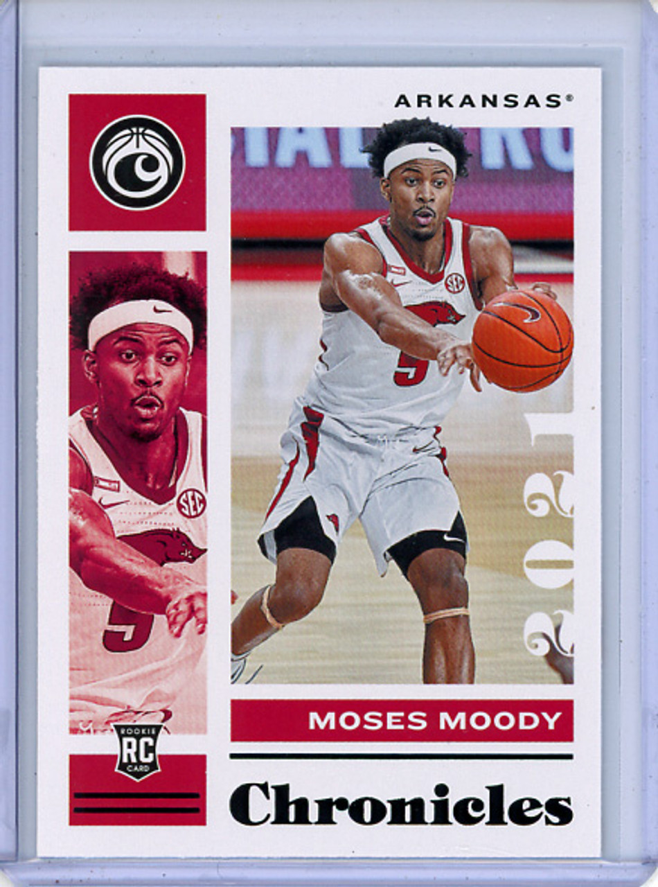 Moses Moody 2021-22 Chronicles Draft Picks #11 Black