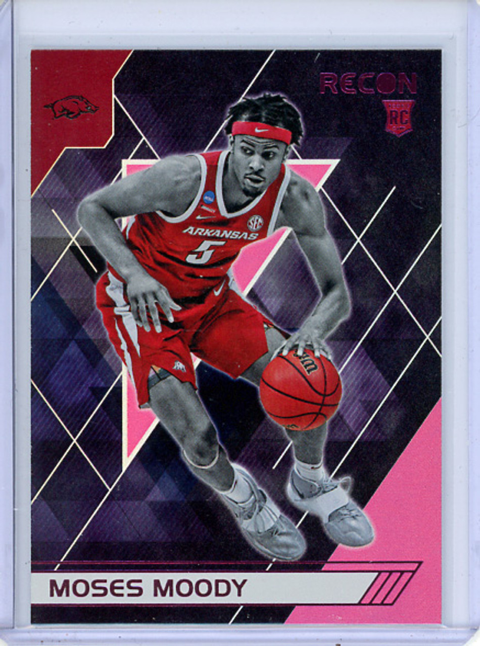 Moses Moody 2021-22 Chronicles Draft Picks, Recon #131 Pink
