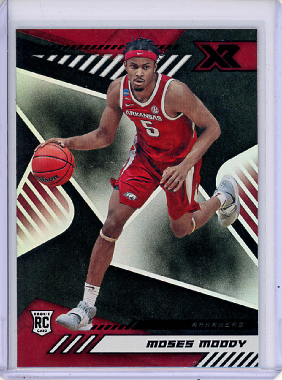 Moses Moody 2021-22 Chronicles Draft Picks, XR #171 Black