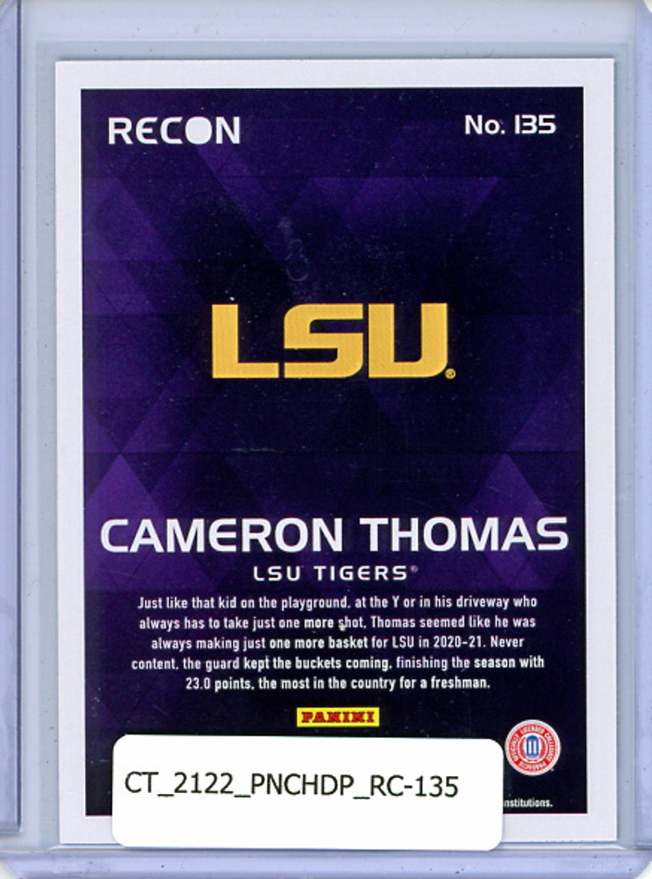 Cameron Thomas 2021-22 Chronicles Draft Picks, Recon #135