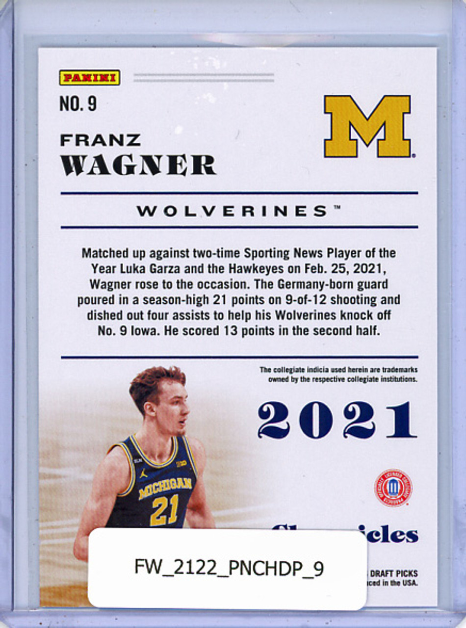 Franz Wagner 2021-22 Chronicles Draft Picks #9