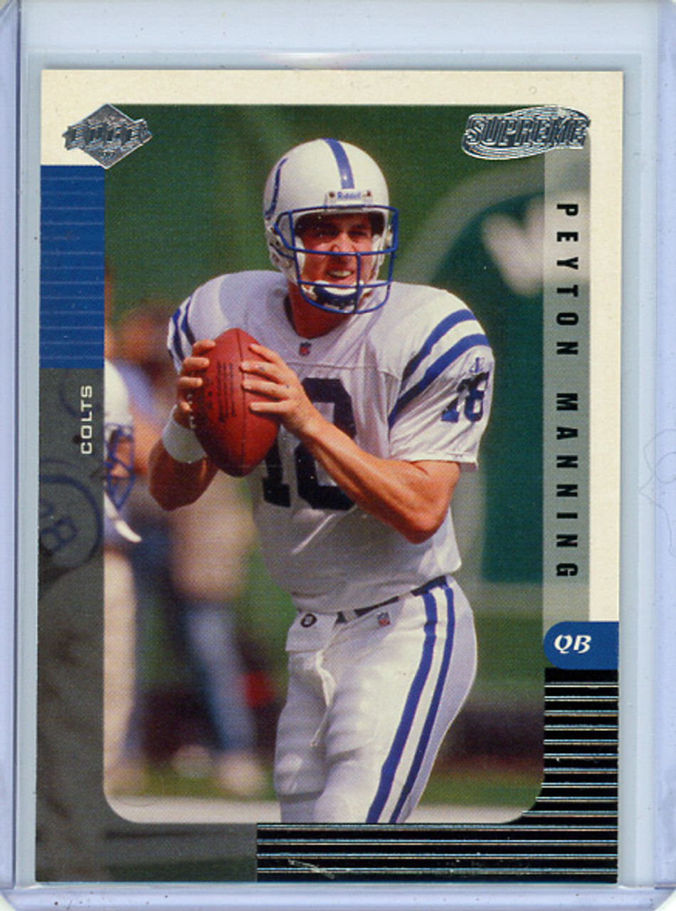 Peyton Manning 1999 Collector's Edge Supreme, Previews #PM