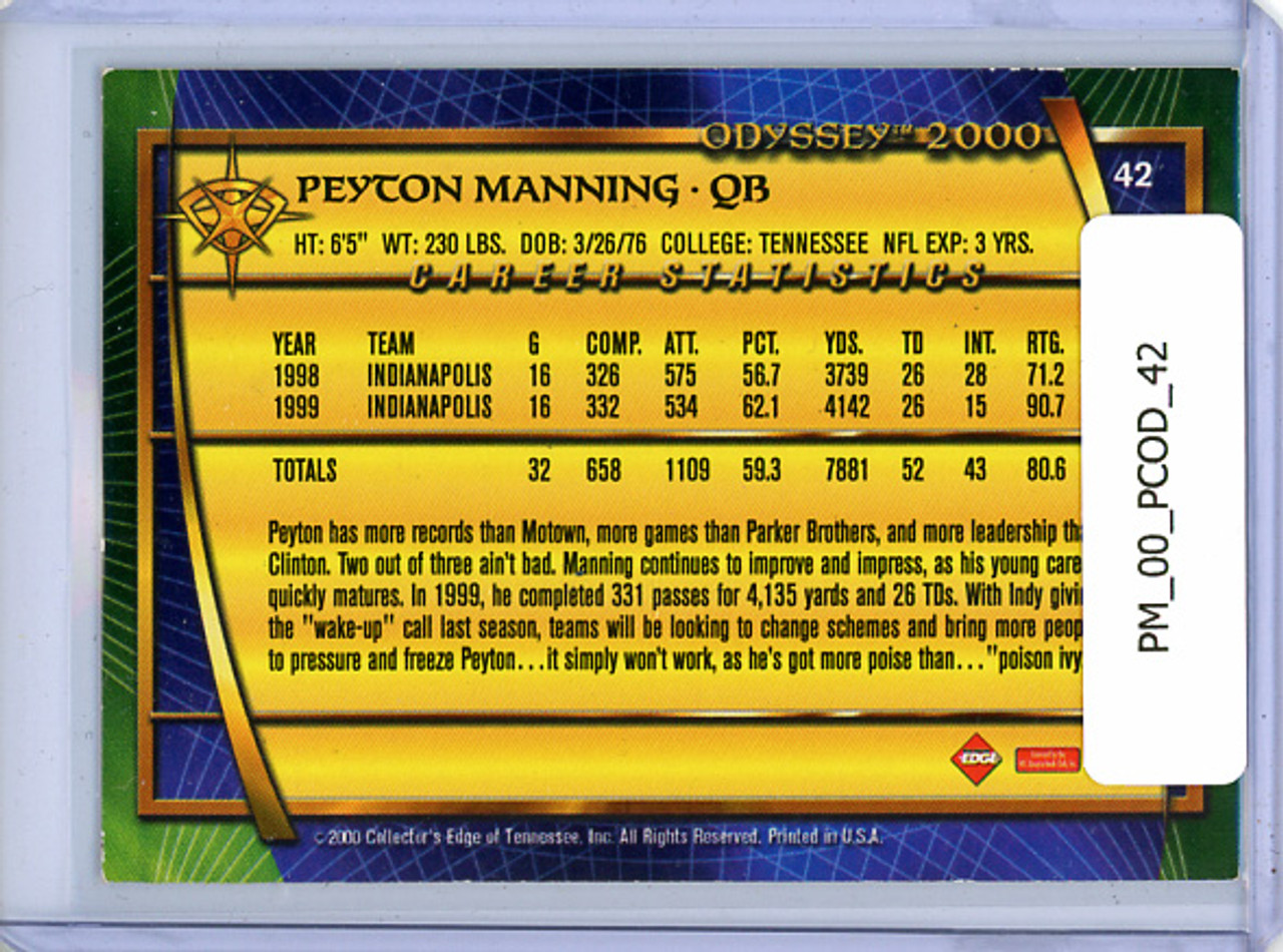 Peyton Manning 2000 Pacific Odyssey #42