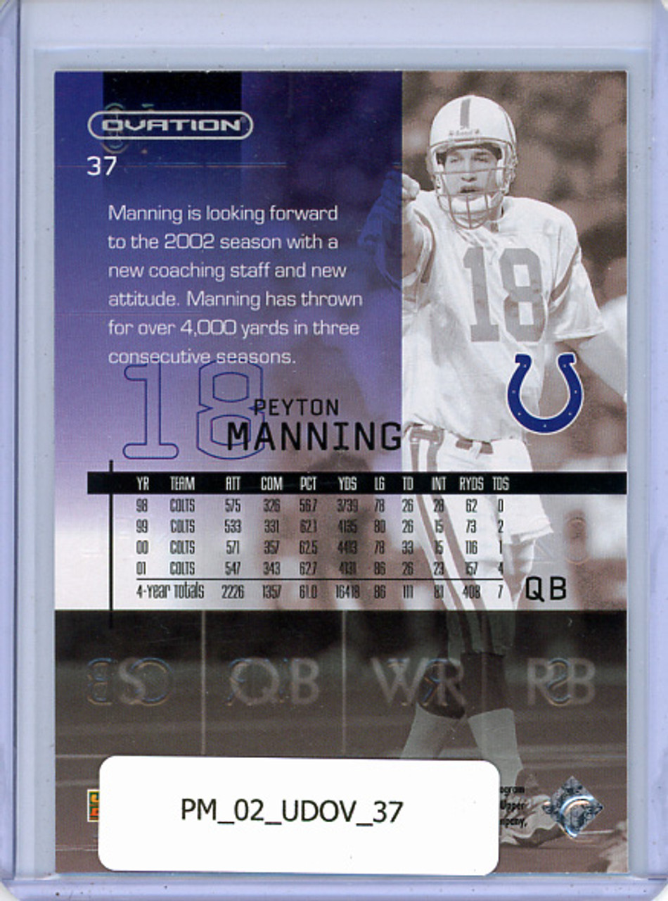 Peyton Manning 2002 Ovation #37