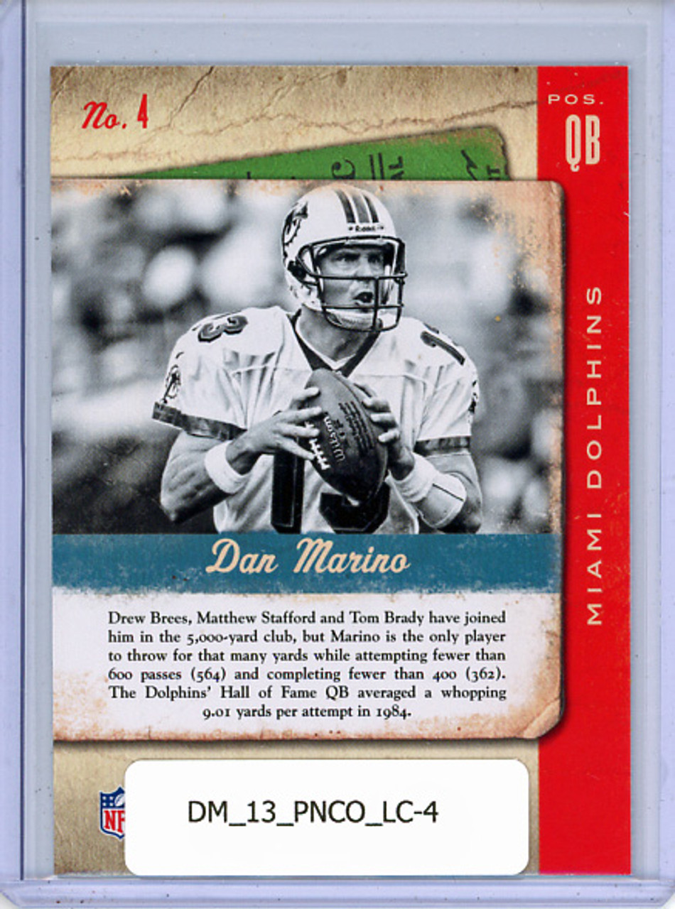 Dan Marino 2013 Contenders, Legendary Contenders #4