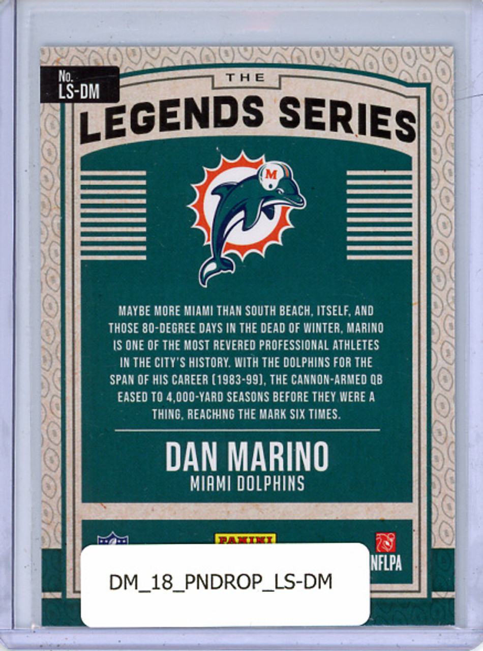 Dan Marino 2018 Donruss Optic, Legends Series #LS-DM