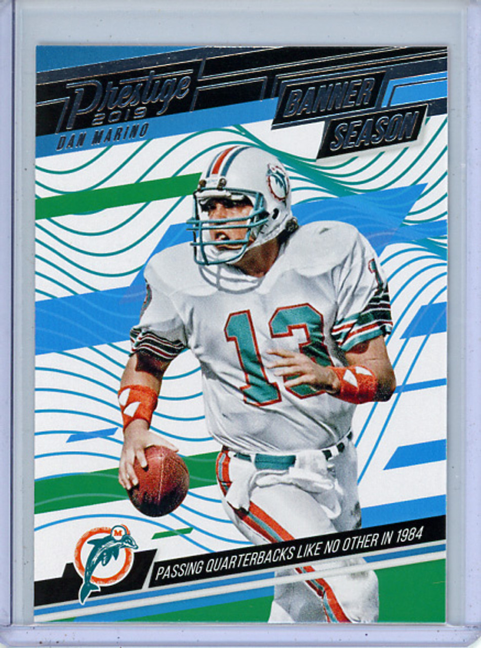 Dan Marino 2019 Prestige, Banner Season #BS-DM