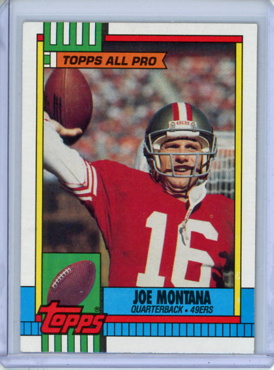 Joe Montana 1990 Topps #13 All Pro