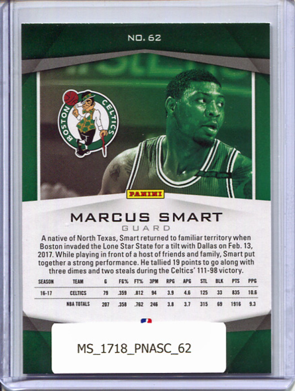 Marcus Smart 2017-18 Ascension #62