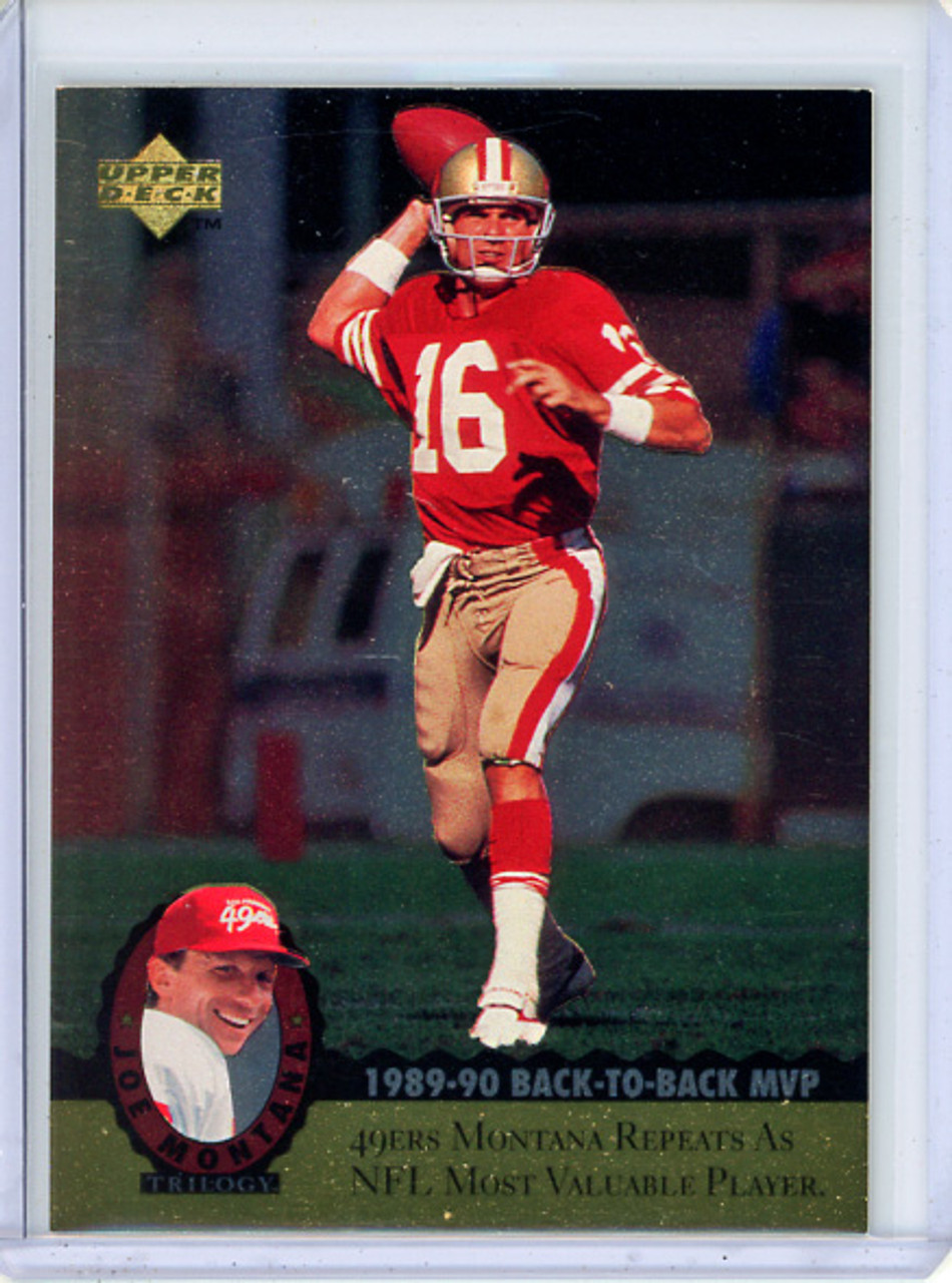 Joe Montana 1995 SP, Joe Montana Trilogy #MT12