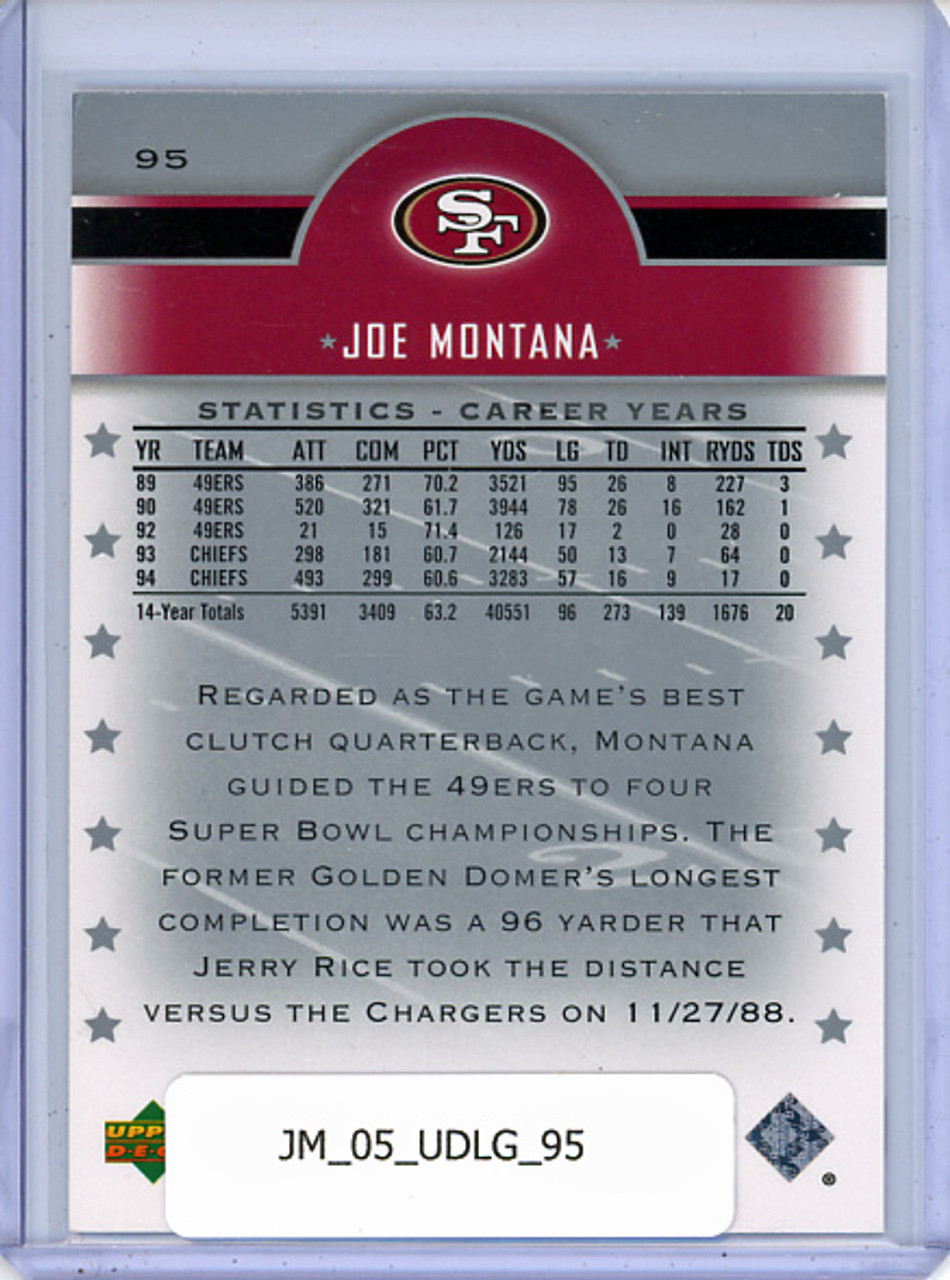 Joe Montana 2005 Legends #95