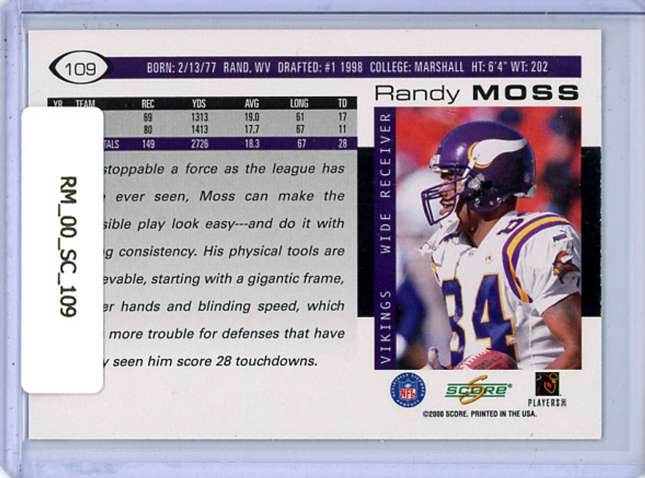 Randy Moss 2000 Score #109