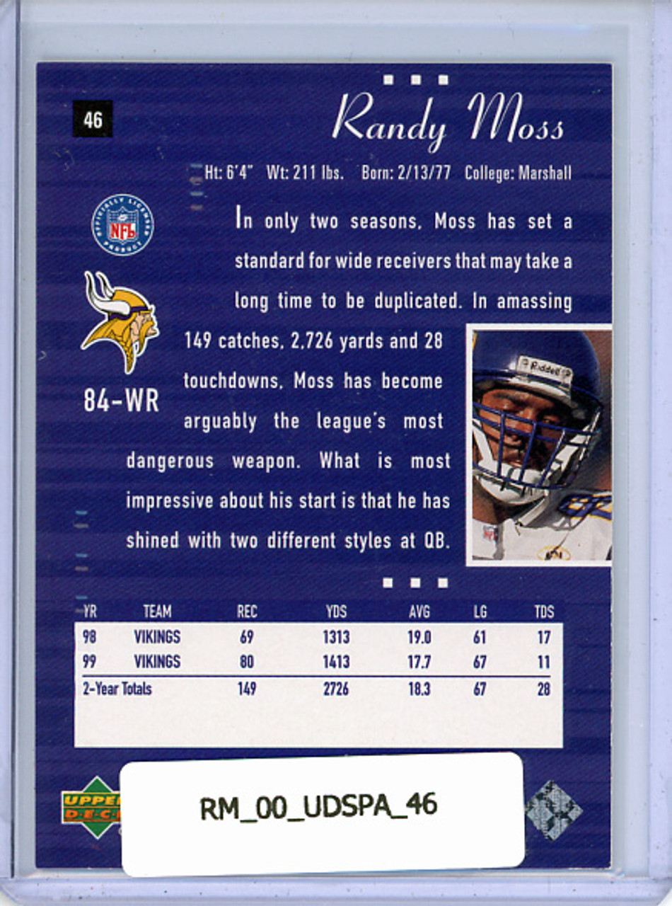 Randy Moss 2000 SP Authentic #46