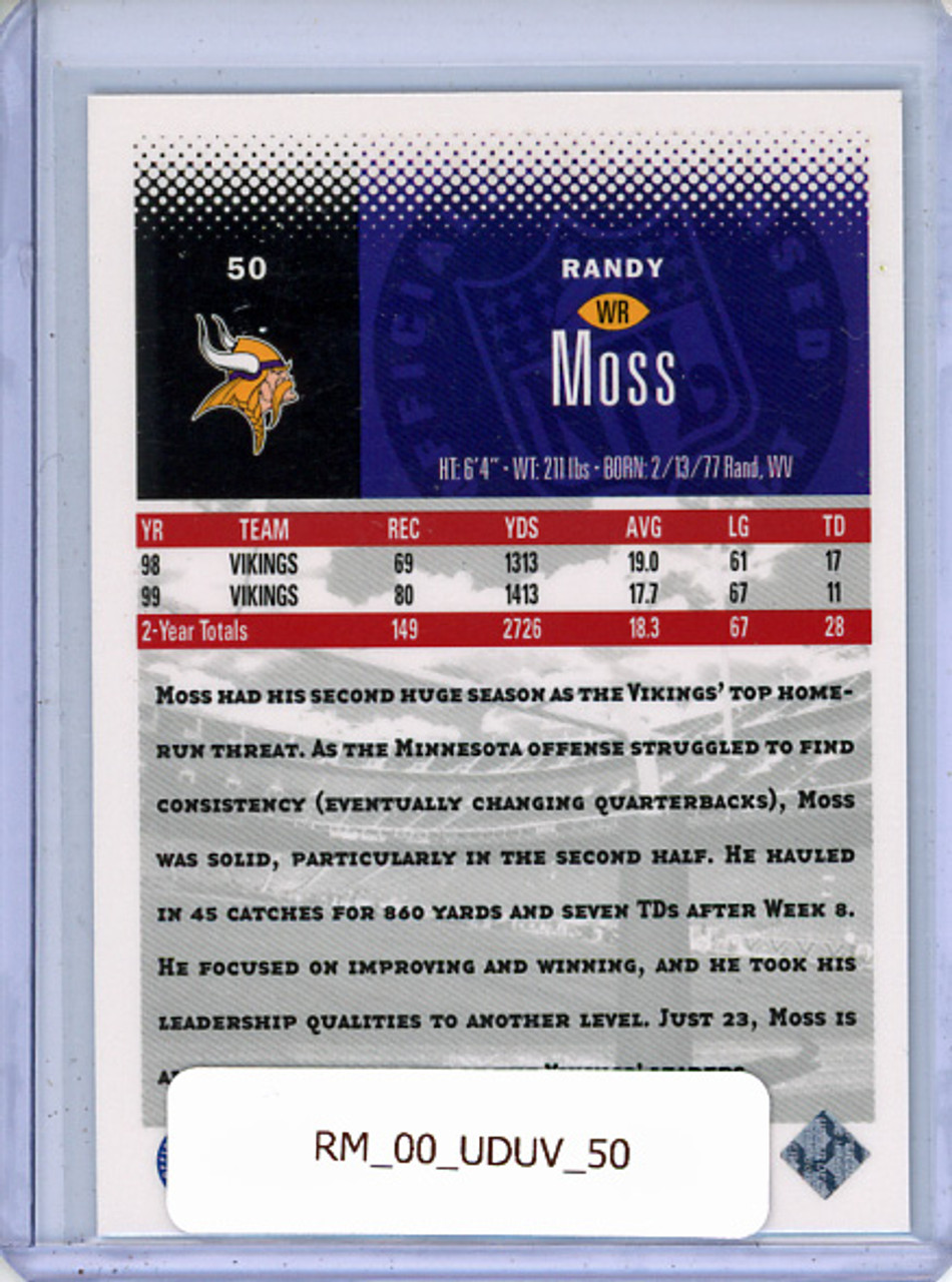 Randy Moss 2000 Ultimate Victory #50