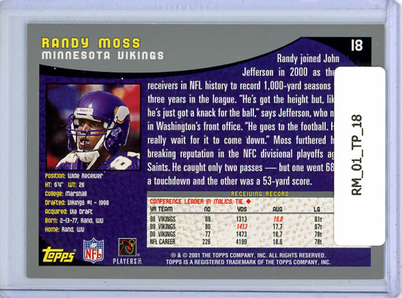 Randy Moss 2001 Topps #18