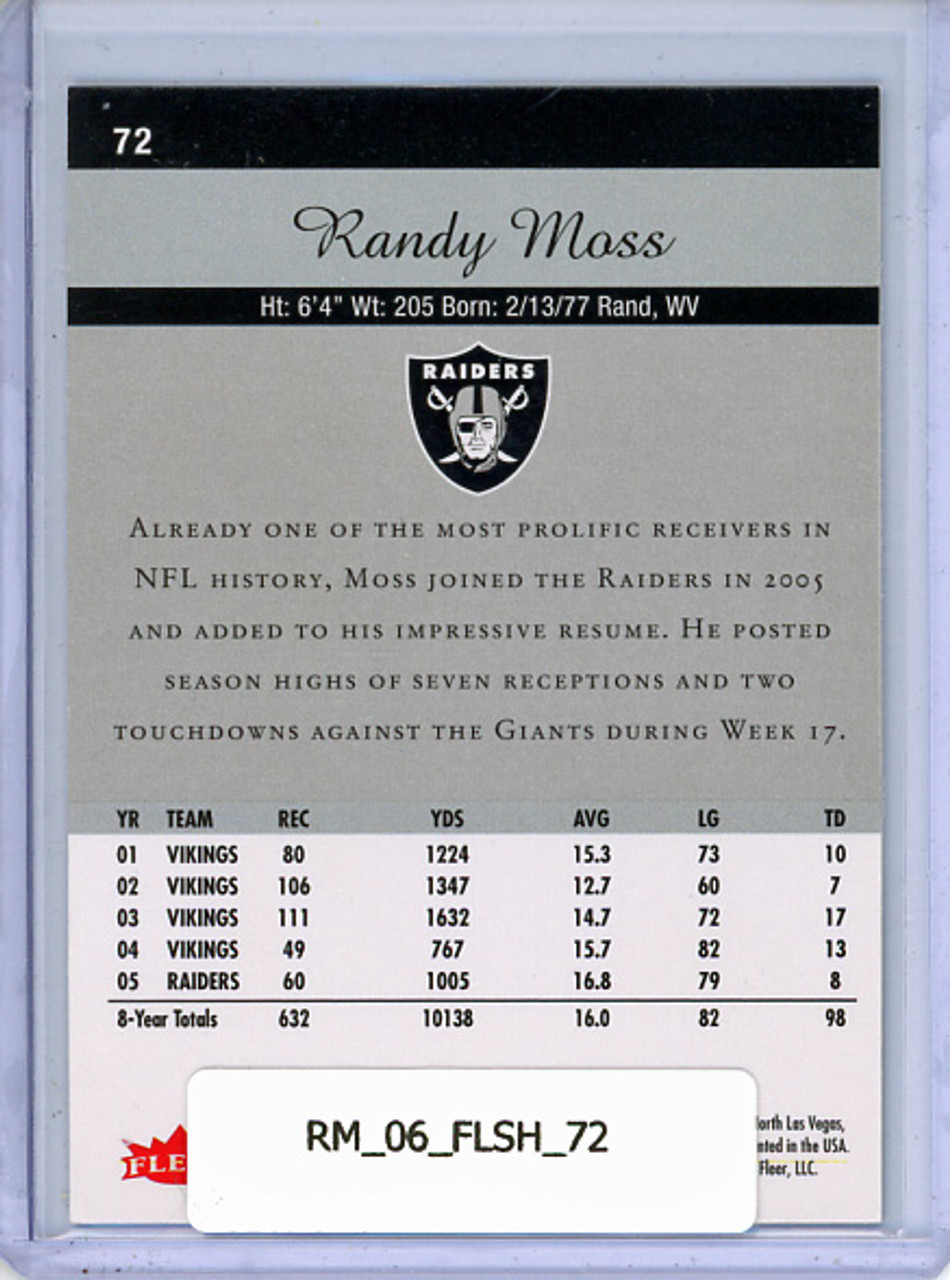 Randy Moss 2006 Showcase #72