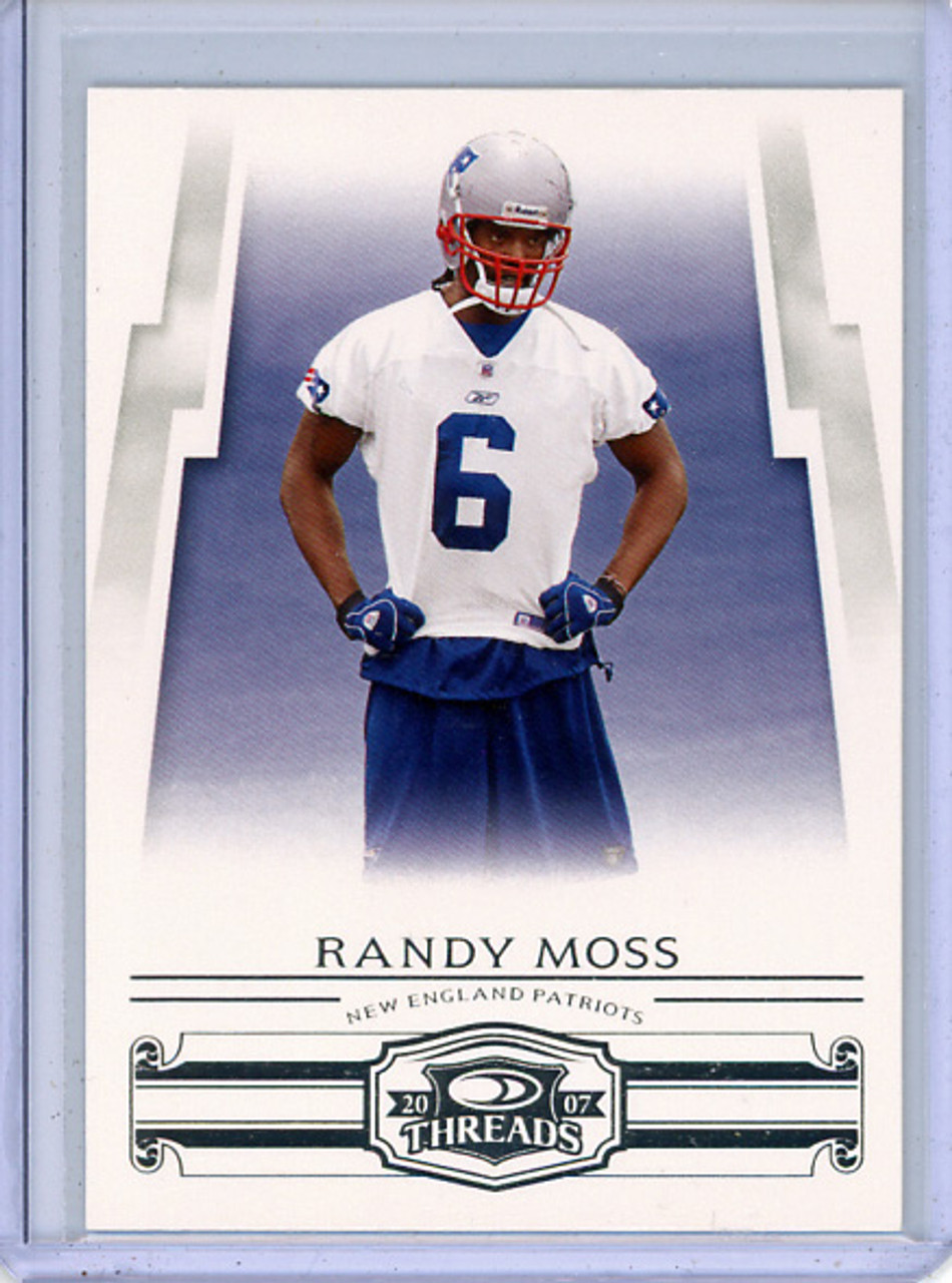 Randy Moss 2007 Donruss Threads #111