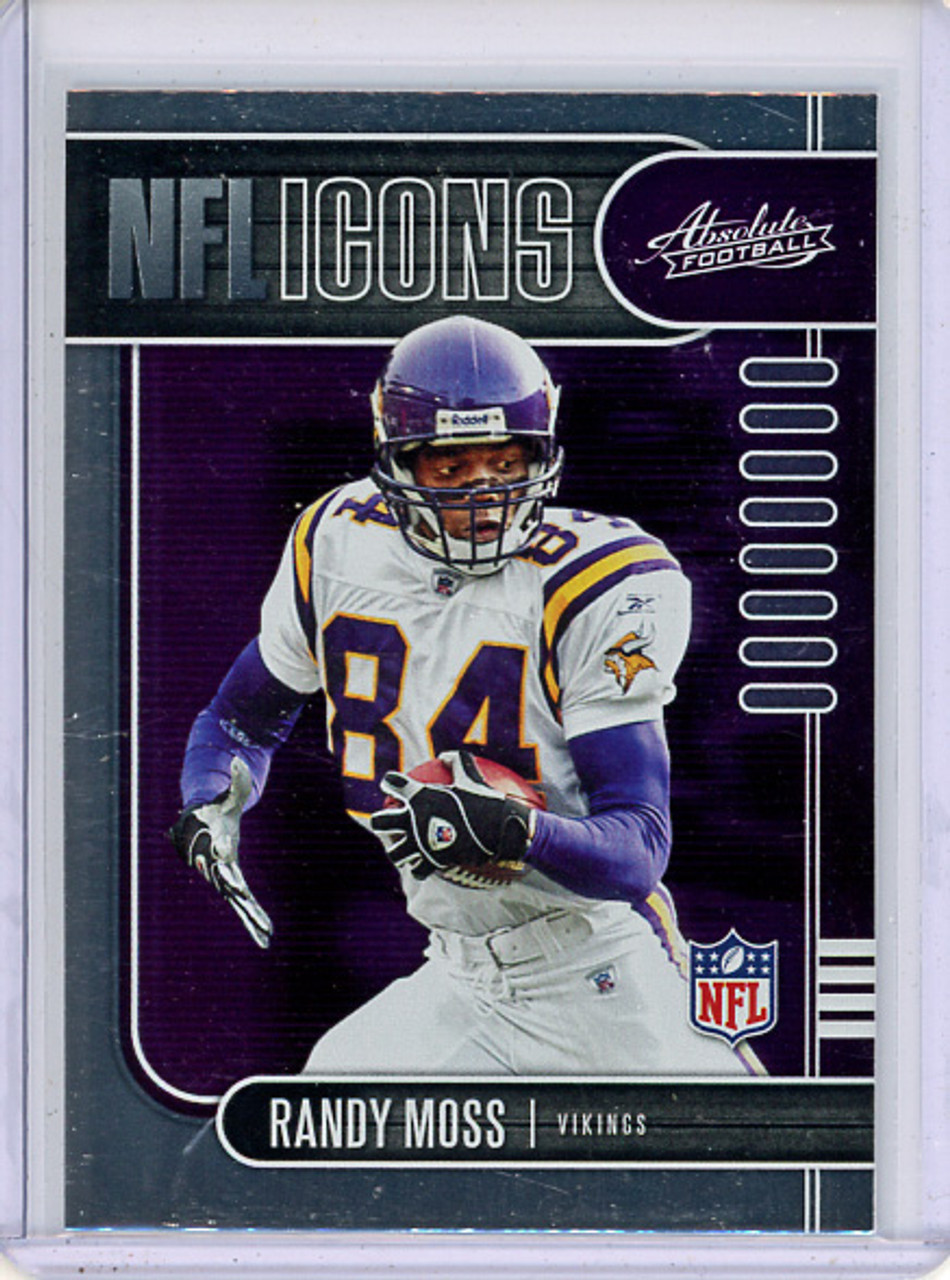 Randy Moss 2019 Absolute, NFL Icons #6
