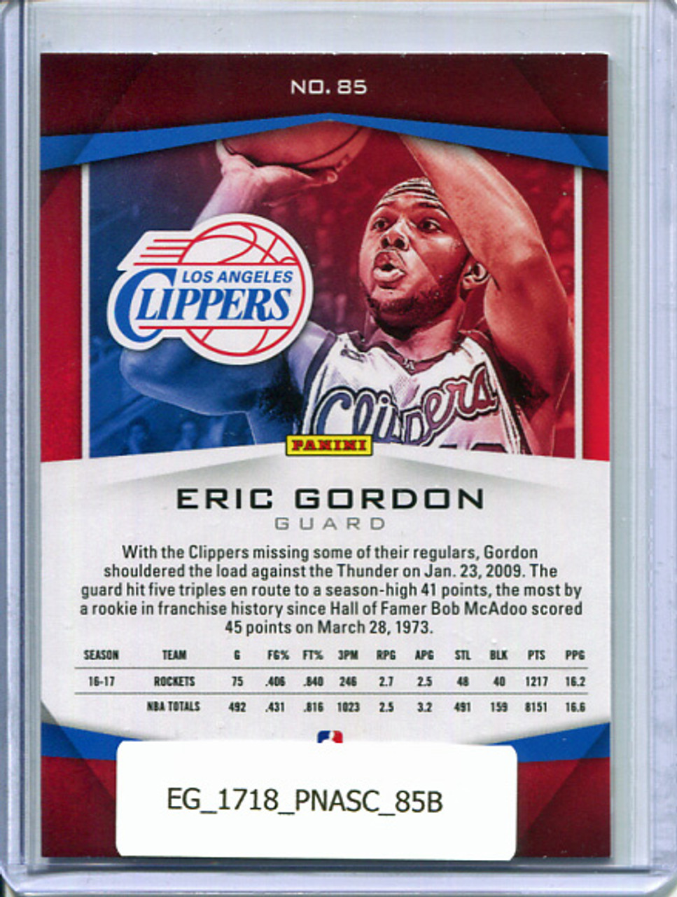 Eric Gordon 2017-18 Ascension #85 Clippers