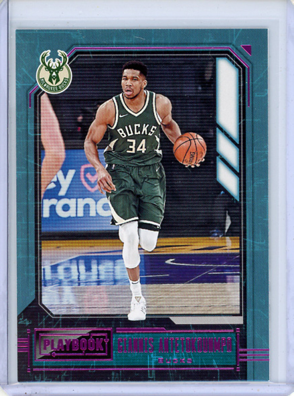 Giannis Antetokounmpo 2020-21 Chronicles, Playbook #185 Pink