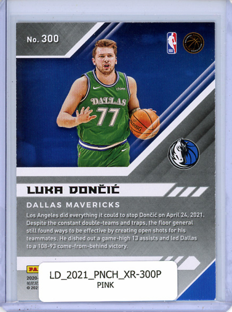 Luka Doncic 2020-21 Chronicles, XR #300 Pink