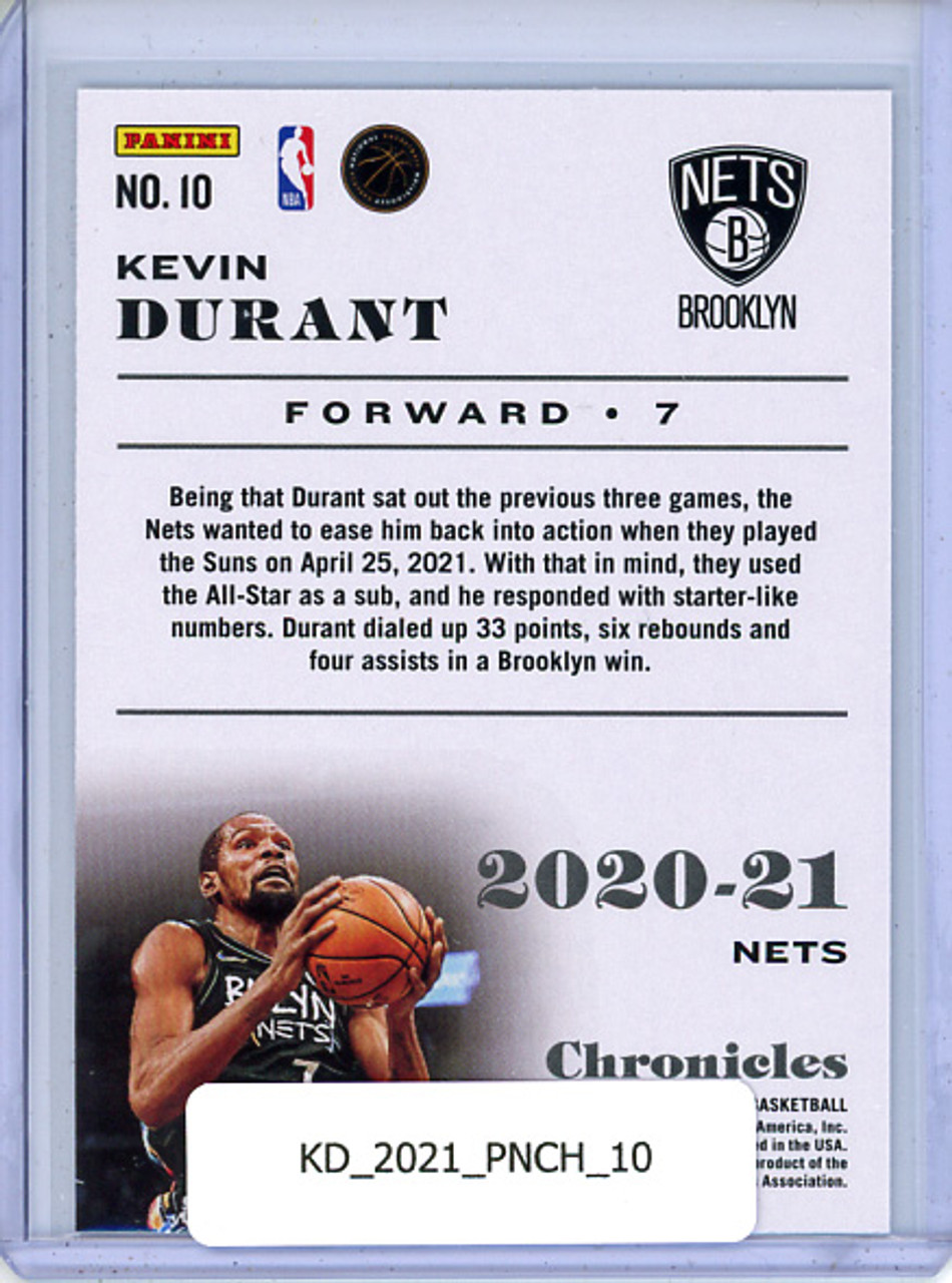 Kevin Durant 2020-21 Chronicles #10
