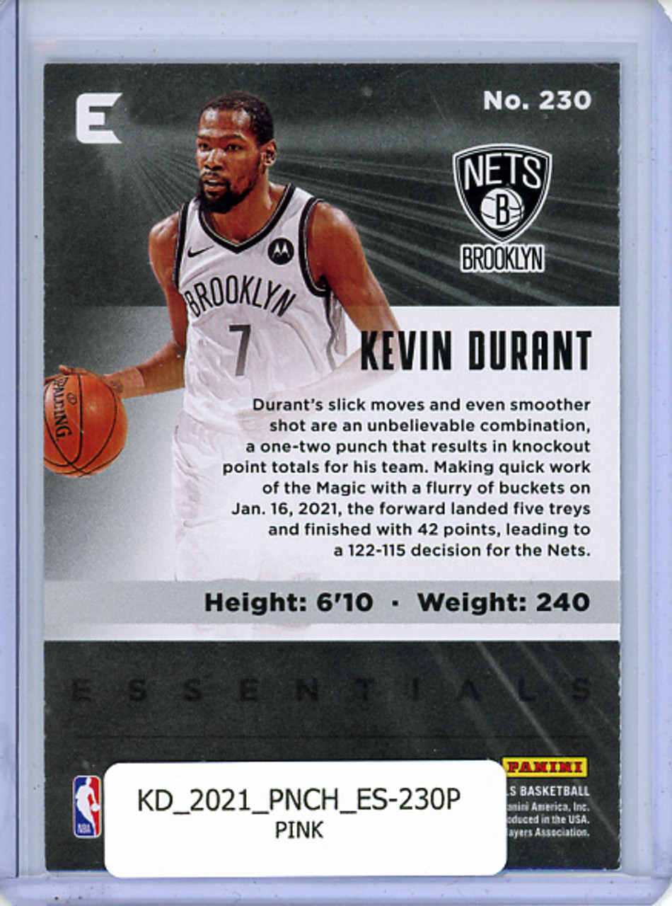 Kevin Durant 2020-21 Chronicles, Essentials #230 Pink