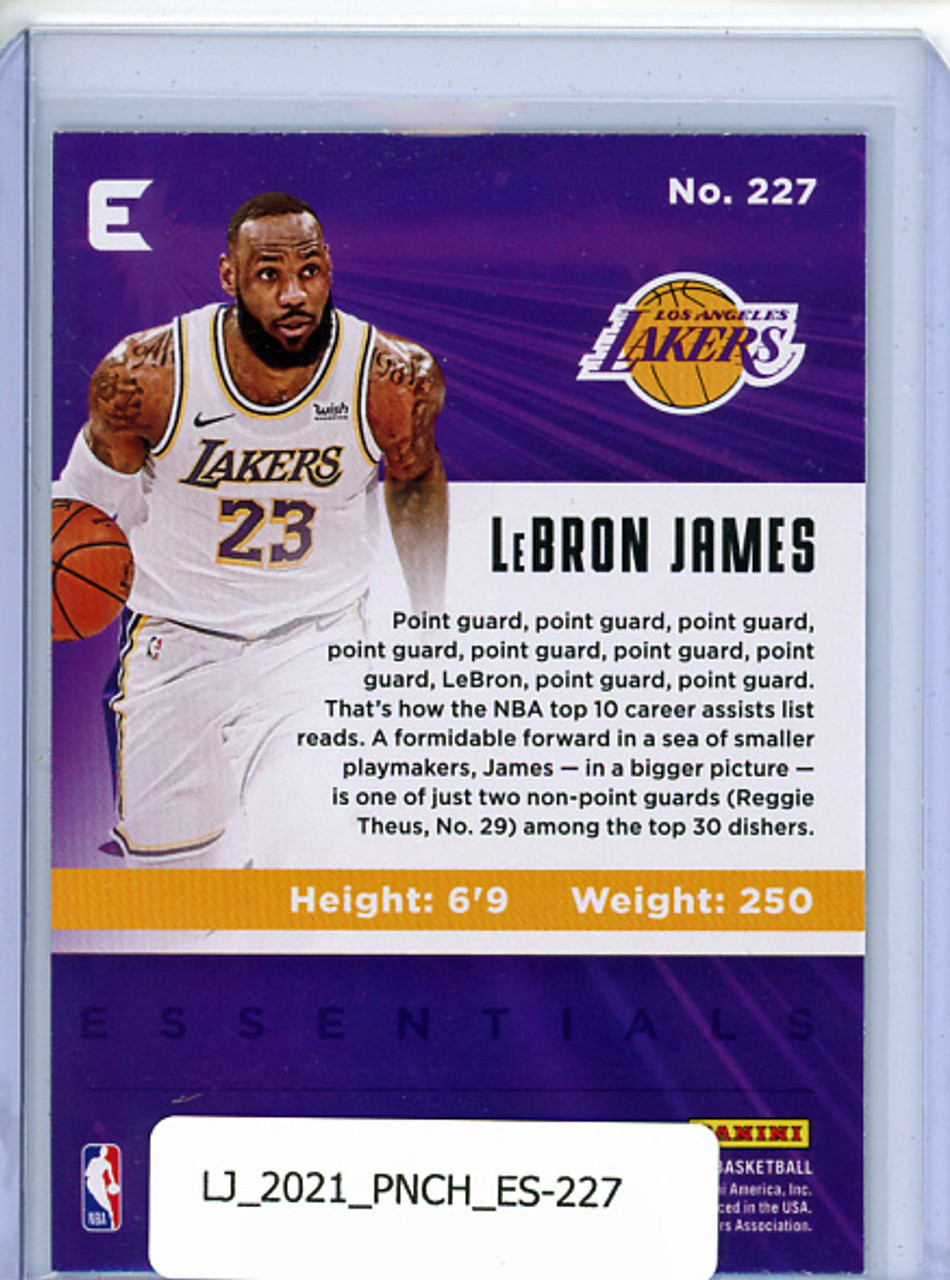 LeBron James 2020-21 Chronicles, Essentials #227