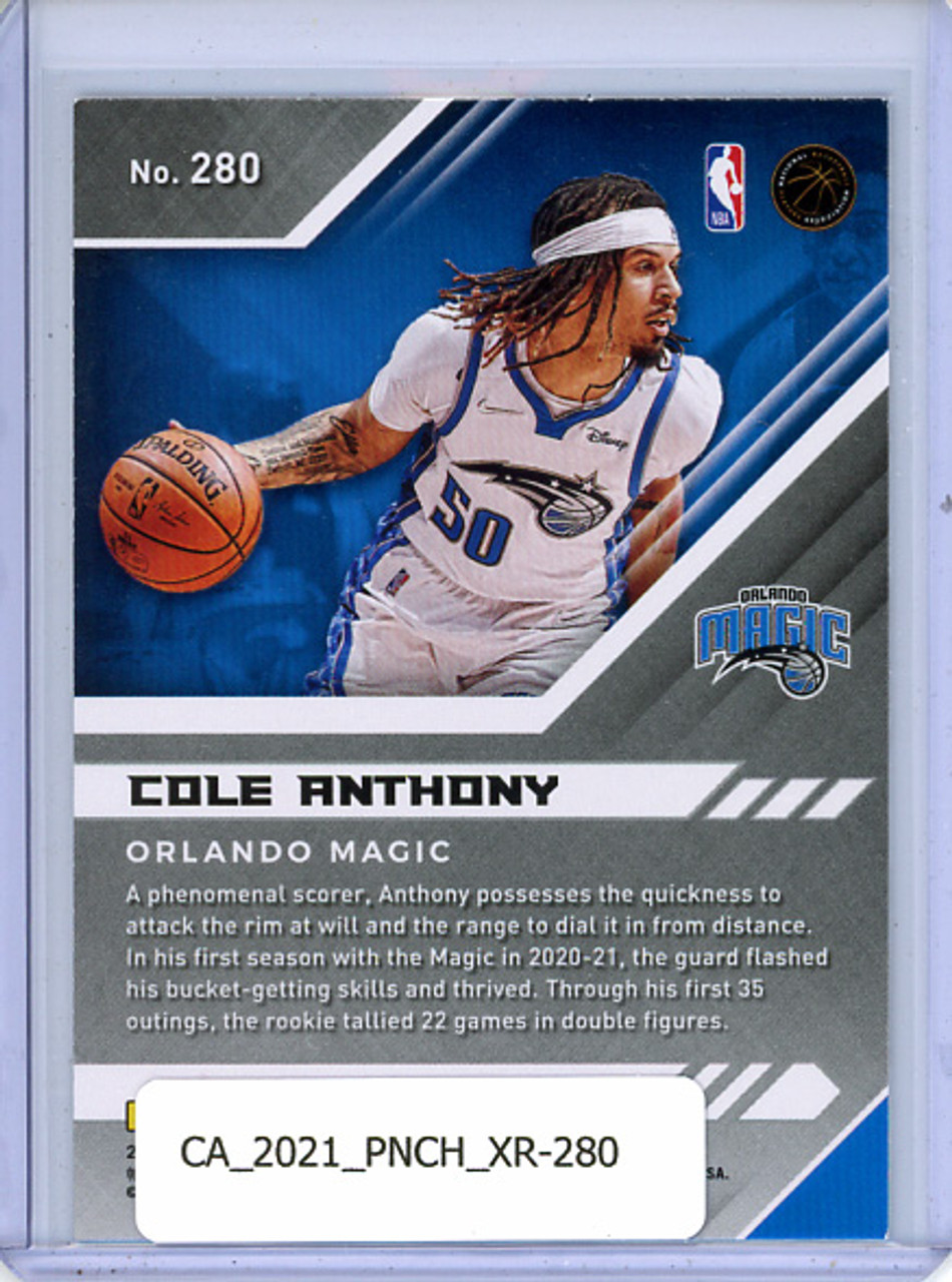 Cole Anthony 2020-21 Chronicles, XR #280