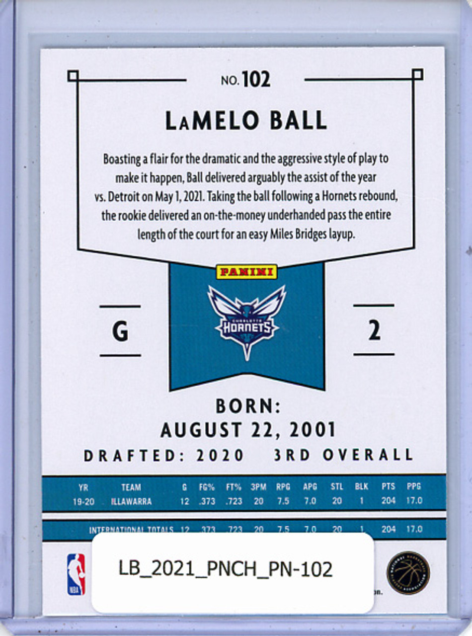 LaMelo Ball 2020-21 Chronicles, Panini #102