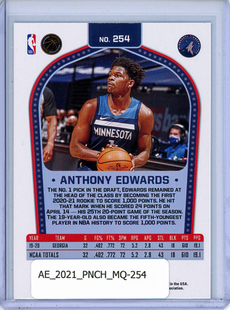 Anthony Edwards 2020-21 Chronicles, Marquee #254