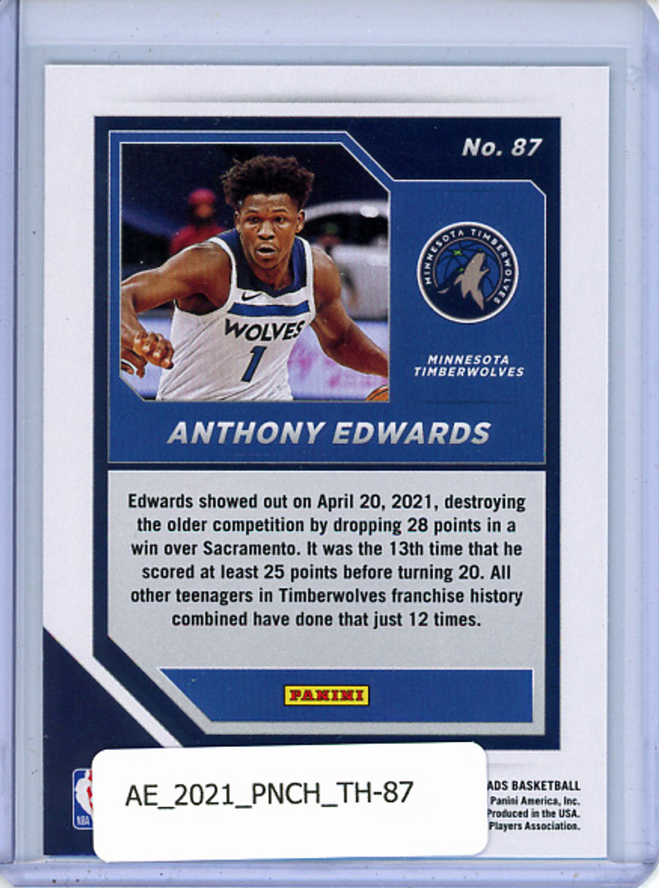 Anthony Edwards 2020-21 Chronicles, Threads #87