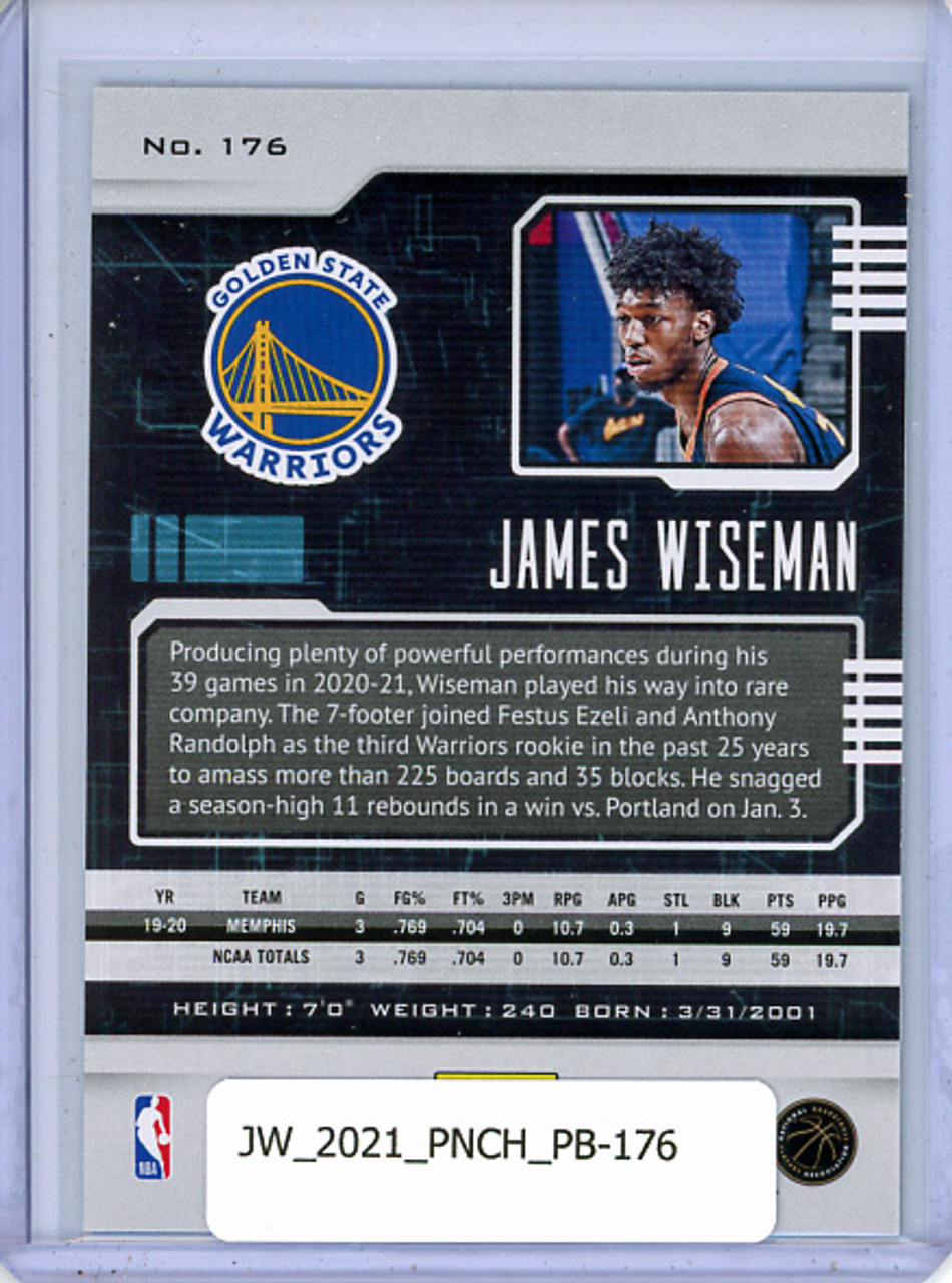 James Wiseman 2020-21 Chronicles, Playbook #176