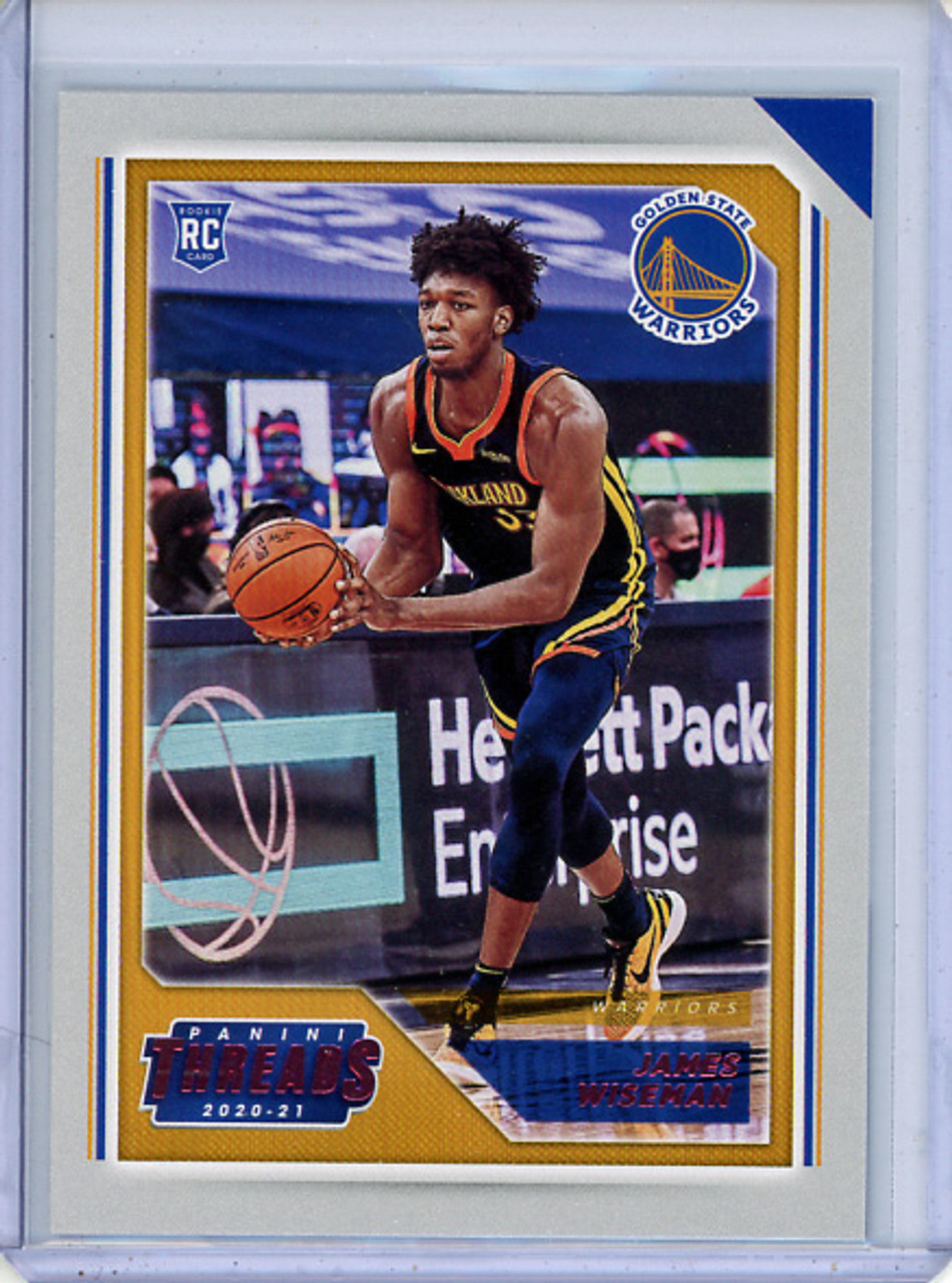 James Wiseman 2020-21 Chronicles, Threads #93 Pink