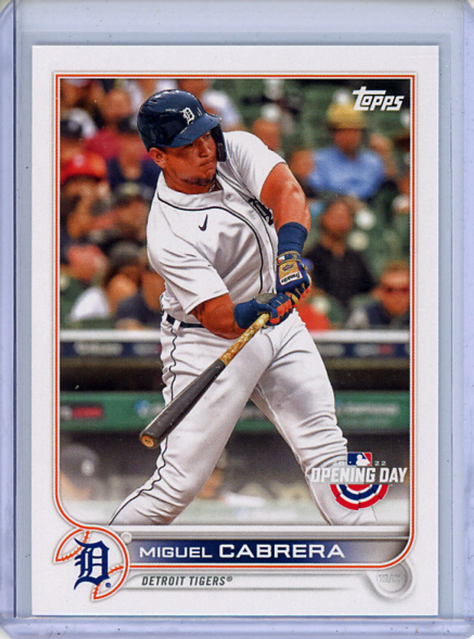 Miguel Cabrera 2022 Opening Day #93