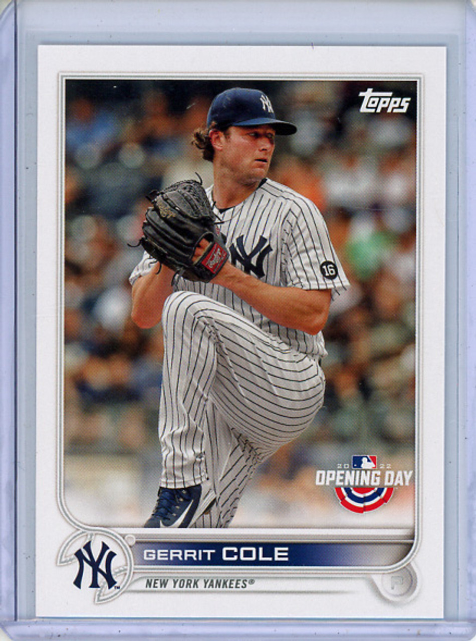 Gerrit Cole 2022 Opening Day #101