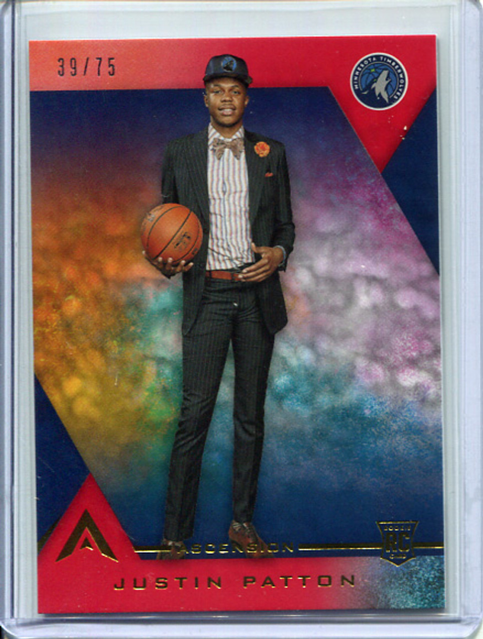 Justin Patton 2017-18 Ascension #106A Red (#39/75)