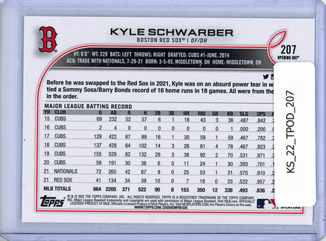 Kyle Schwarber 2022 Opening Day #207