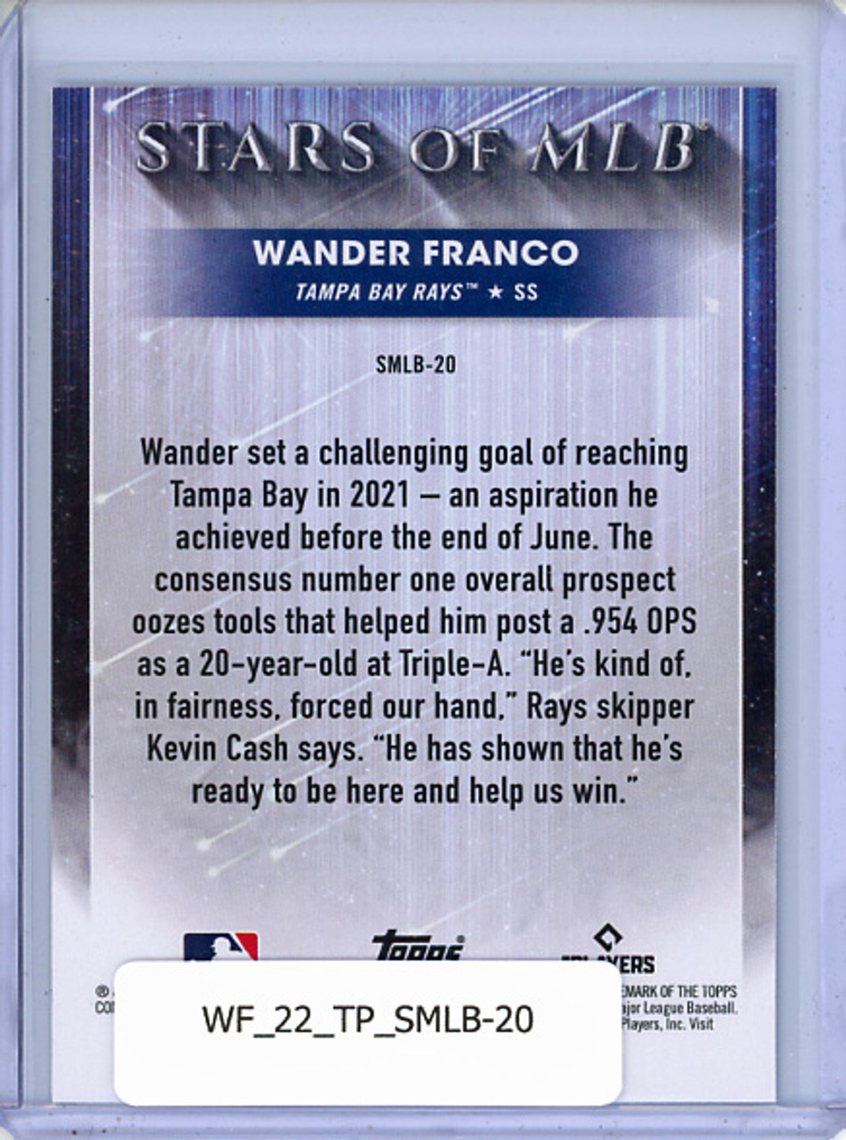 Wander Franco 2022 Topps, Stars of MLB #SMLB-20