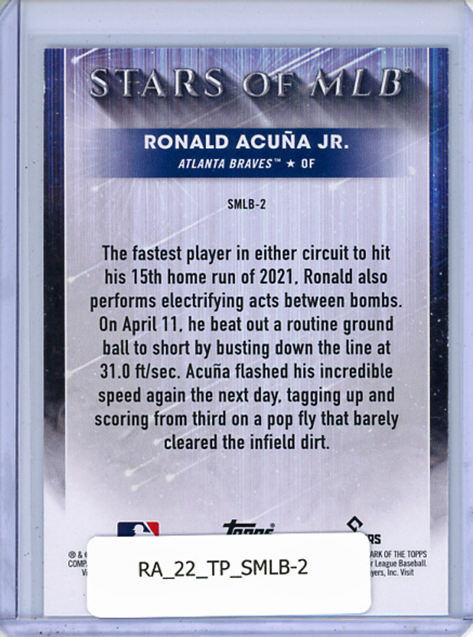 Ronald Acuna Jr. 2022 Topps, Stars of MLB #SMLB-2