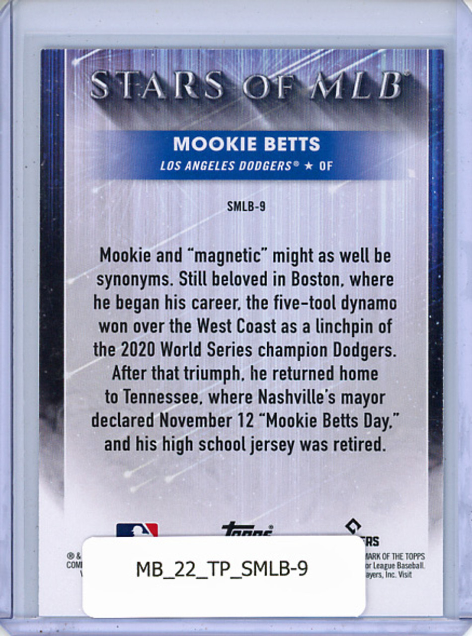 Mookie Betts 2022 Topps, Stars of MLB #SMLB-9