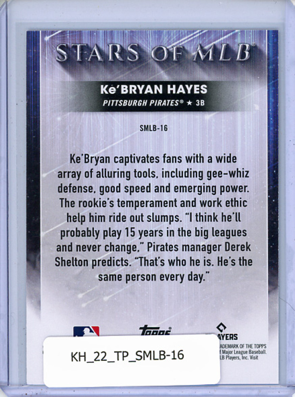 Ke'Bryan Hayes 2022 Topps, Stars of MLB #SMLB-16