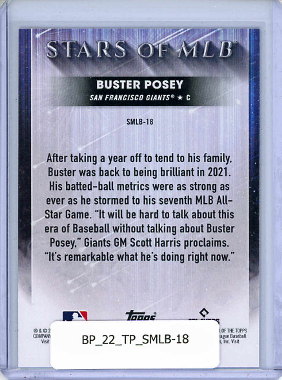 Buster Posey 2022 Topps, Stars of MLB #SMLB-18