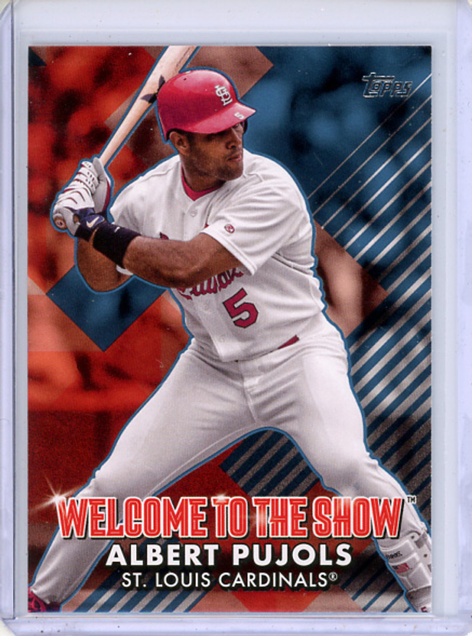 Albert Pujols 2022 Topps, Welcome to the Show #WTTS-8