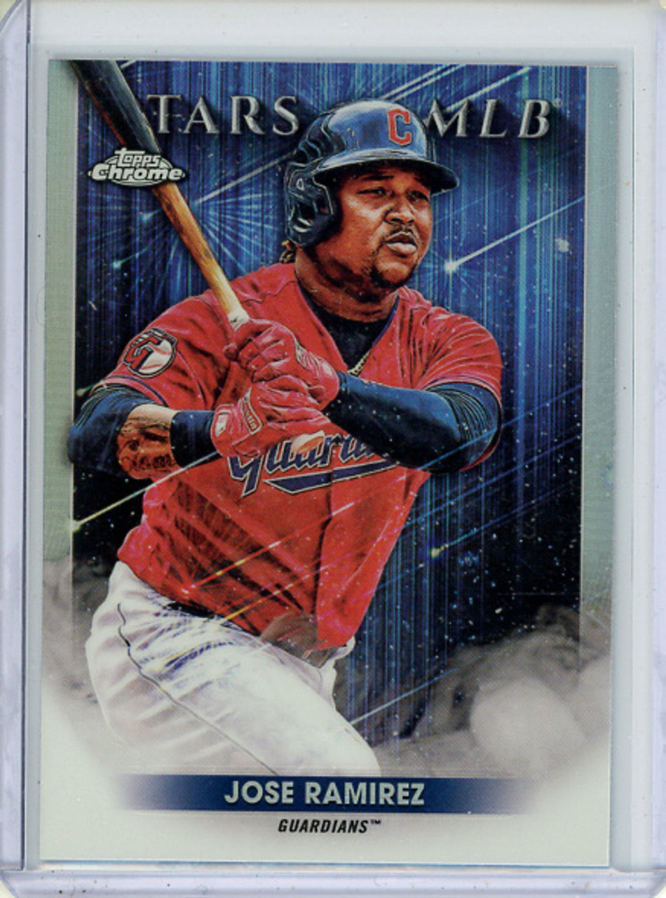 Jose Ramirez 2022 Topps, Stars of MLB Chrome #SMLBC-7